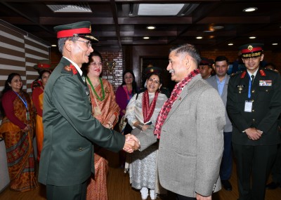  भारतीय स्थल सेनाध्यक्ष उपेन्द्र द्विवेदी स्वदेश फिर्ता 